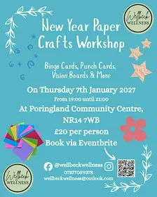 New Year Paper Crafts Workshop