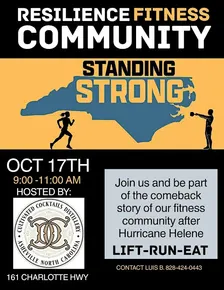 STANDING STRONG: Sweat Together. Rise Together.
