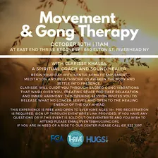 Movement + Gong Therapy