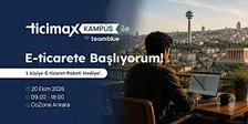 E-Ticarete Başlıyorum – Ankara