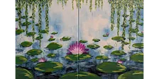 Monet Inspired Lilies Date Night - Paint and Sip in Phoenix | Classpop!™