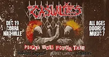 Venue: THE CASUALTIES | People Over Power Tour