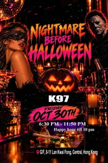 Pre-Halloween Black Party at K97