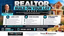 Custom Home Realtor Training- Build on lot Marketing Class.
