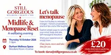 Midlife & Menopause Reset – A Still Gorgeous Wellbeing Evening