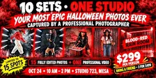 Your Most Epic Halloween Photo Shoot: 10 Sets + Rain Room