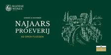 Klosse Wines Najaarsproeverij - Feestelijke editie