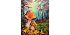 Harvest Shrooms - Paint and Sip in Chicago | Classpop!™