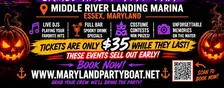 Maryland Party Boat Halloween Cruise Party!! Over 21 event