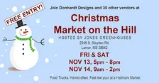 Christmas Market on the Hill (Slayden, MS)