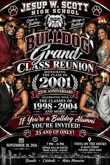 Scott High School C/O 2001 Grand Class Reunion