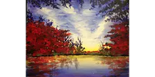 Scarlet Autumn - Paint and Sip in Chicago | Classpop!™