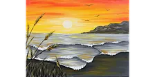 Sunny Side Shoreline - Paint and Sip in Chicago | Classpop!™