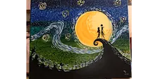 A Starry Nightmare - Paint and Sip in Chicago | Classpop!™