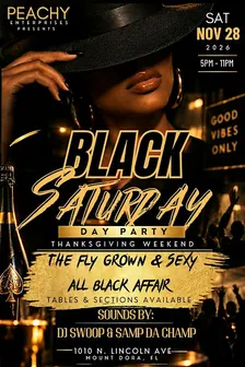 Black Saturday: The Thanksgiving Weekend Day Party
