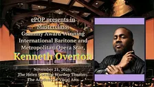 ePOP Presents: A Masterclass with Kenneth Overton