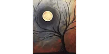 Mysterious Moon Glow - Paint and Sip in Chicago | Classpop!™