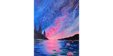 Celestial Bloom - Paint and Sip in Chicago | Classpop!™