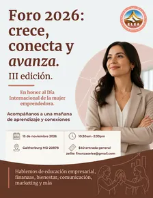 FORO 2026: "CRECE, CONECTA Y AVANZA" III EDICIÓN