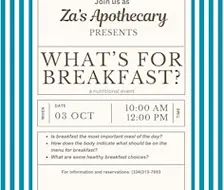 Decoding the Body's Language: What's for Breakfast?