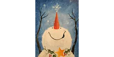 Catching Snowflakes - Paint and Sip in Norfolk | Classpop!™