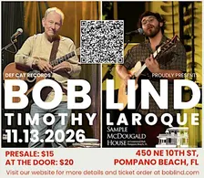 Bob Lind & Timothy LaRoque: Live at the Sample-McDougald House