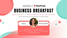Business Breakfast mit Sabine Möbius, Founder & Social Media Consultant