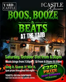Boos, Booze & Beats at The Yard