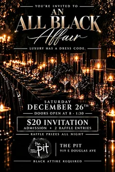 An All Black Affair