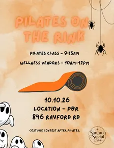 Pilates on the Rink - Wellness Event
