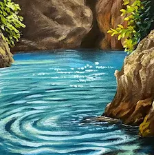 "Making Ripples" Paint & Sip
