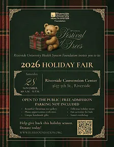 2026 Festival of Trees Holiday Fair! One-Day Holiday Fair!