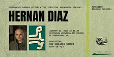 Hernan Diaz and his new novel: PLY