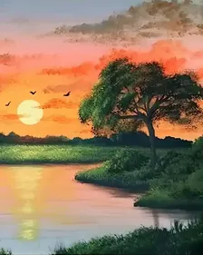 "October Sunset" Paint & Sip