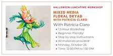 Halloween Lunchtime Workshop: Mixed Media Floral Dryad