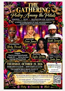 The Gathering: Poetry Among the Petals (October 29th)