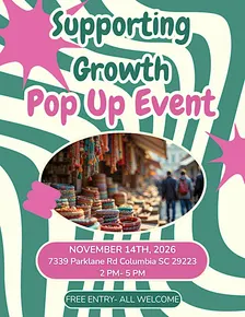 Supporting Growth Pop Up Event