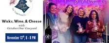 Wicks, Wine & Cheese
