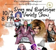 Drag and Buresque at Beano and Vino 10/2