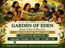 Garden of Eden: Read, Color & Discover