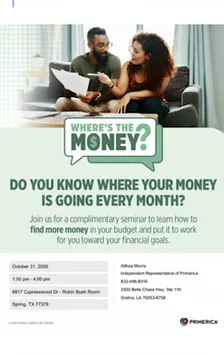 Where's The Money - Financial Literacy Workshop