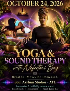 A Yoga & Sound Healing Therapy Experience