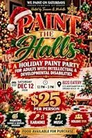 Paint the Halls | Holiday Paint & Karaoke Party for Adults with IDD