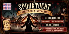 Spooktocht Lisserbroek 2026 - Circus of Nightmares