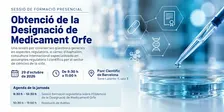 Sessió de formació sobre l’Obtenció de la Designació de Medicament Orfe