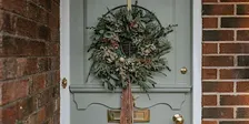 Christmas door wreath workshop