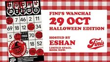 FINI'S Boozy Bingo: Halloween Special Edition in Wanchai