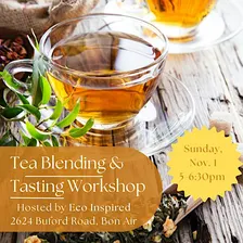 Tea Blending & Tasting Workshop