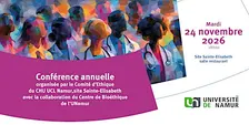 Conférence annuelle organisée par le Comité d’Ethique - site Namur