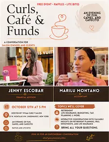 Curls, Cafe & Funds